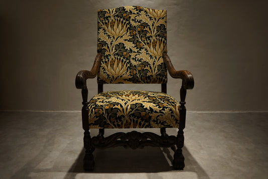 イギリスアンティーク アームチェア ジャコビアン様式 William Morris C104