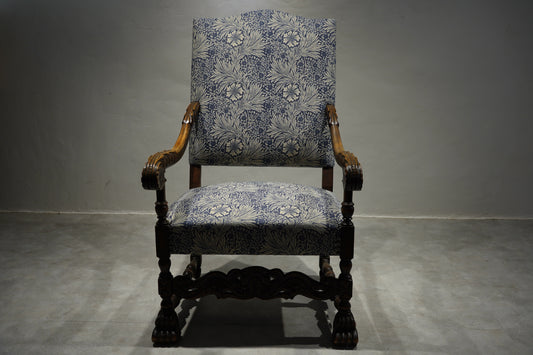 イギリスアンティーク アームチェア ジャコビアン様式 C133