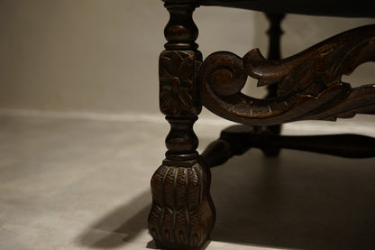 イギリスアンティーク  アームチェア ジャコビアン様式　William Morris　C104