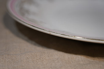 B34　フランスアンティーク　サルグミンヌ　ディナープレート（大皿）　Φ27㎝