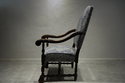 イギリスアンティーク  アームチェア ジャコビアン様式　C133