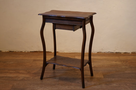 鏡付きサイドテーブル　F379